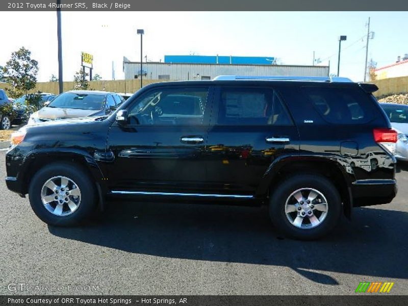 Black / Beige 2012 Toyota 4Runner SR5