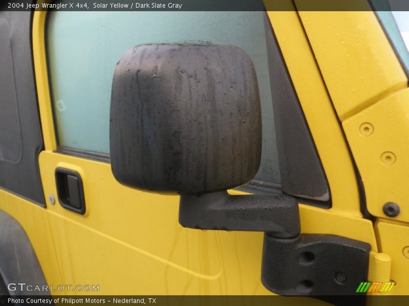 Solar Yellow / Dark Slate Gray 2004 Jeep Wrangler X 4x4