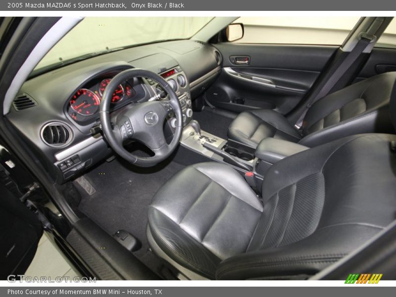 Onyx Black / Black 2005 Mazda MAZDA6 s Sport Hatchback