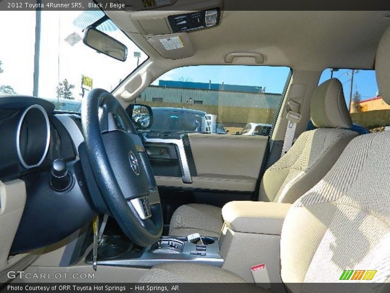Black / Beige 2012 Toyota 4Runner SR5
