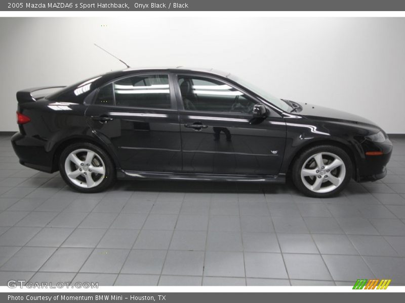 Onyx Black / Black 2005 Mazda MAZDA6 s Sport Hatchback