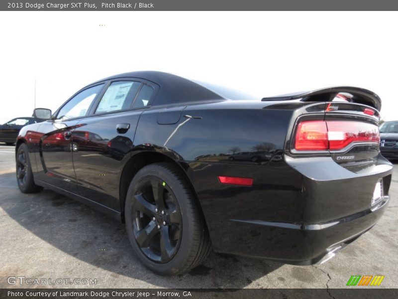 Pitch Black / Black 2013 Dodge Charger SXT Plus