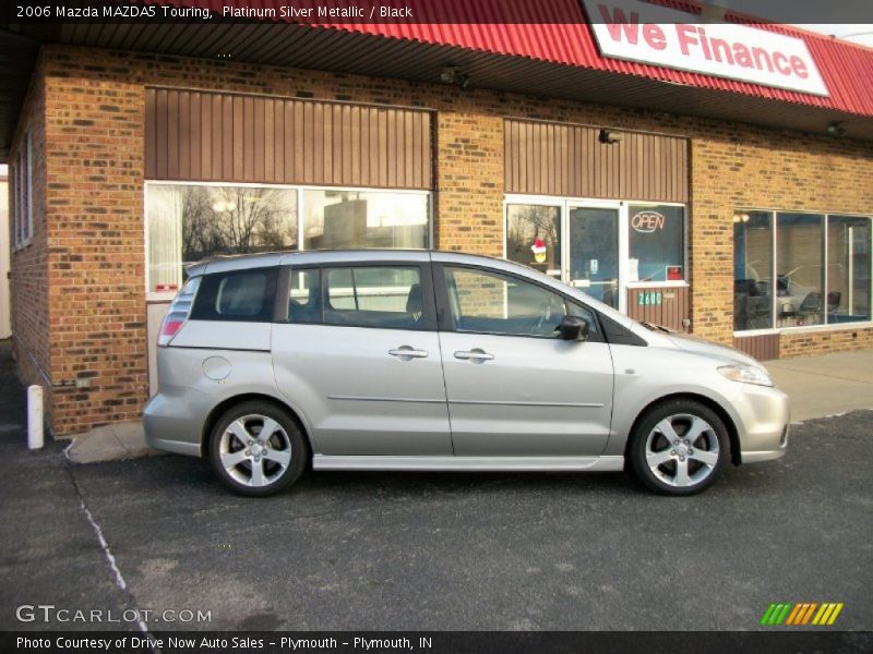 Platinum Silver Metallic / Black 2006 Mazda MAZDA5 Touring