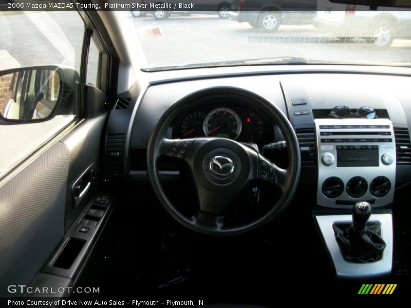 Platinum Silver Metallic / Black 2006 Mazda MAZDA5 Touring
