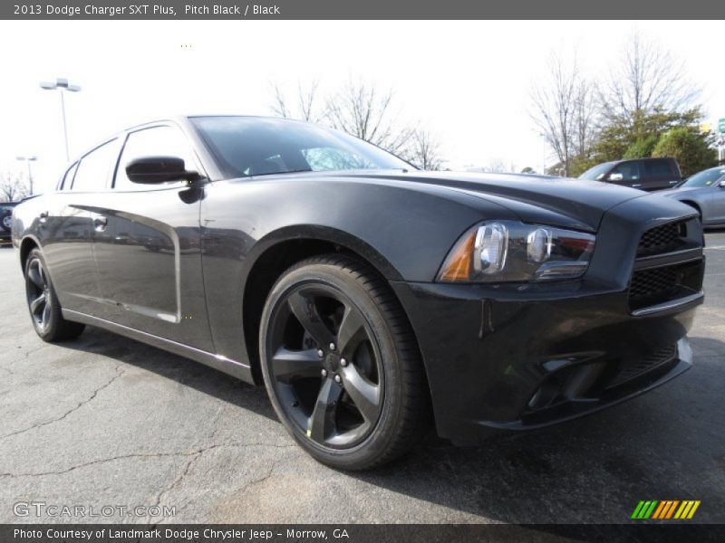 Pitch Black / Black 2013 Dodge Charger SXT Plus
