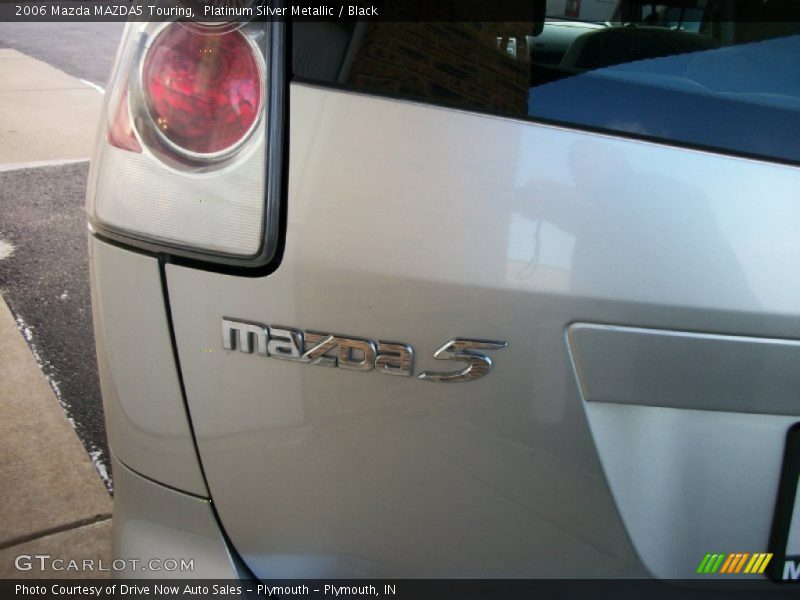 Platinum Silver Metallic / Black 2006 Mazda MAZDA5 Touring