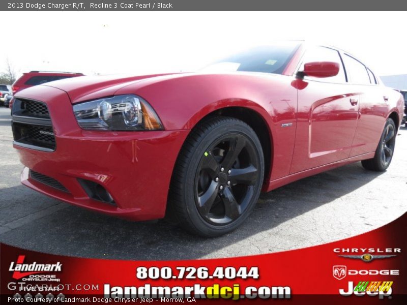 Redline 3 Coat Pearl / Black 2013 Dodge Charger R/T