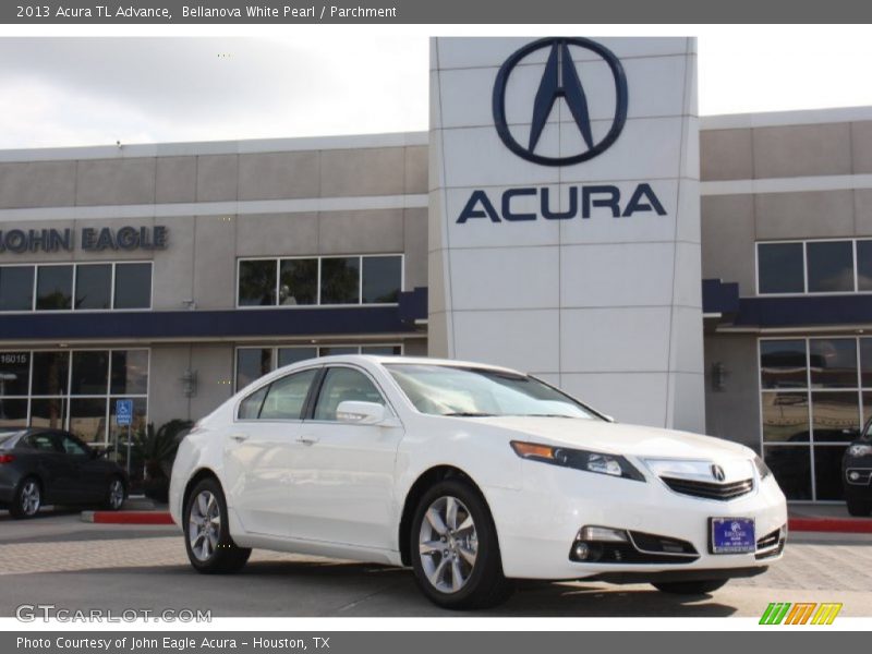 Bellanova White Pearl / Parchment 2013 Acura TL Advance