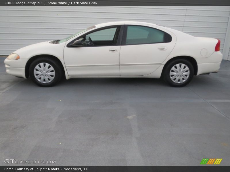 Stone White / Dark Slate Gray 2002 Dodge Intrepid SE