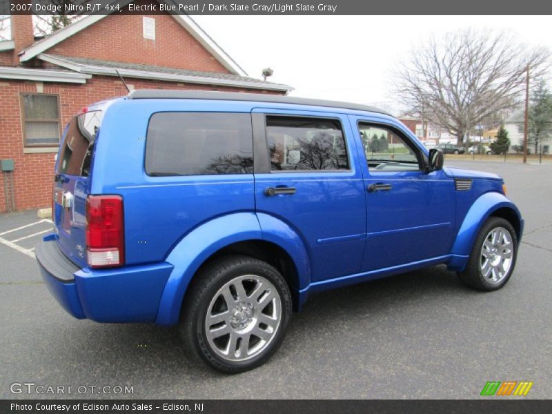 Electric Blue Pearl / Dark Slate Gray/Light Slate Gray 2007 Dodge Nitro R/T 4x4