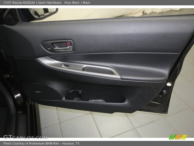 Onyx Black / Black 2005 Mazda MAZDA6 s Sport Hatchback