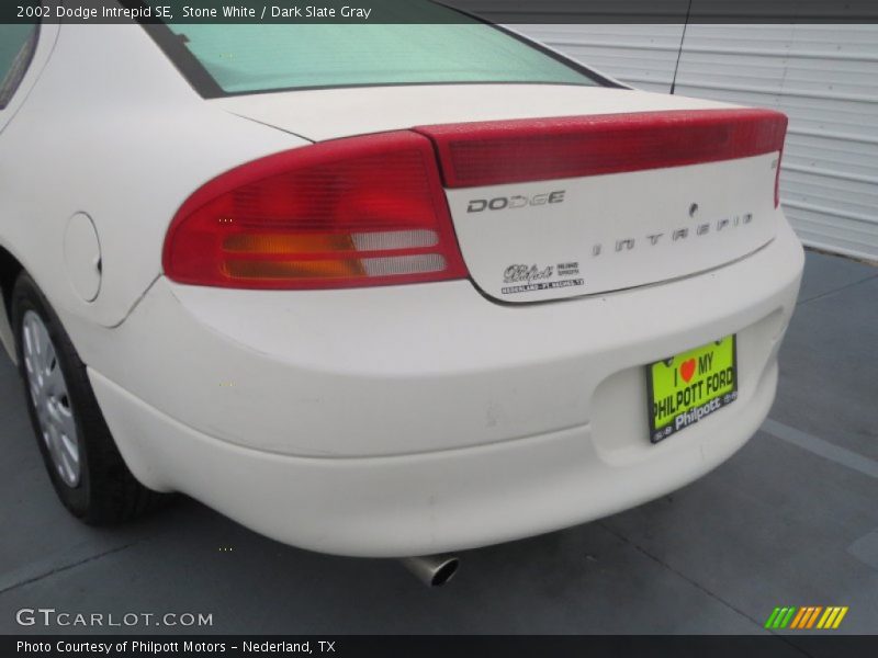 Stone White / Dark Slate Gray 2002 Dodge Intrepid SE