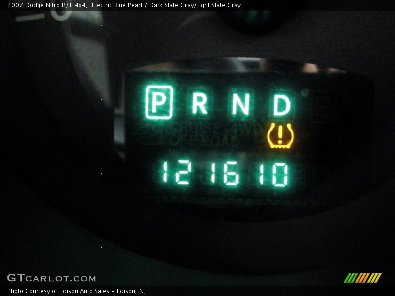 Electric Blue Pearl / Dark Slate Gray/Light Slate Gray 2007 Dodge Nitro R/T 4x4
