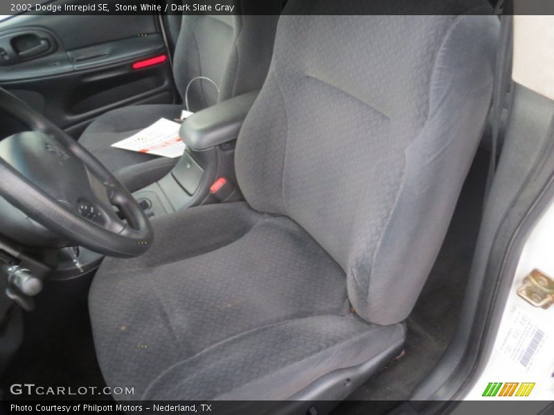 Stone White / Dark Slate Gray 2002 Dodge Intrepid SE