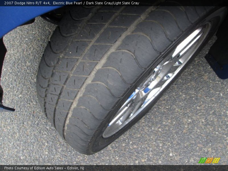 Electric Blue Pearl / Dark Slate Gray/Light Slate Gray 2007 Dodge Nitro R/T 4x4