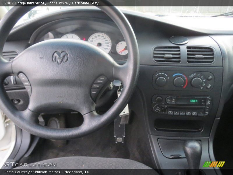 Stone White / Dark Slate Gray 2002 Dodge Intrepid SE