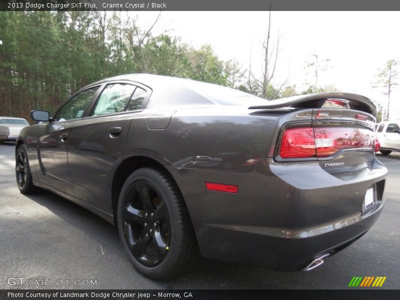 Granite Crystal / Black 2013 Dodge Charger SXT Plus