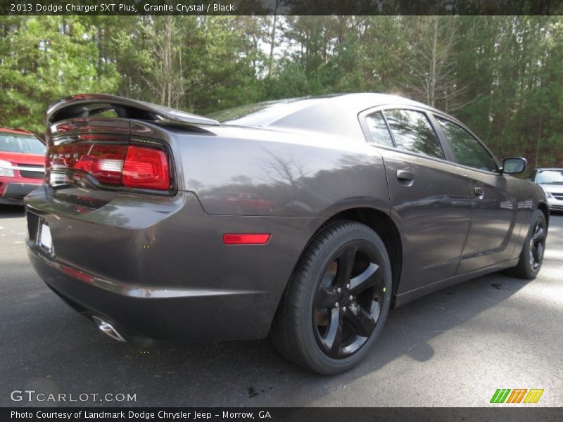 Granite Crystal / Black 2013 Dodge Charger SXT Plus
