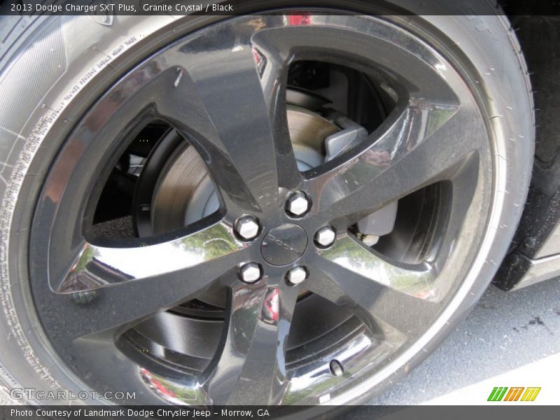 Granite Crystal / Black 2013 Dodge Charger SXT Plus