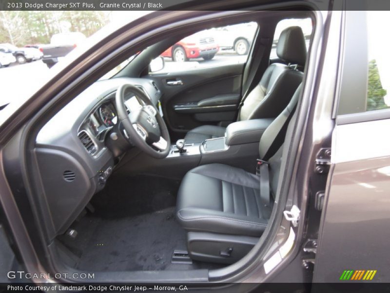 Granite Crystal / Black 2013 Dodge Charger SXT Plus