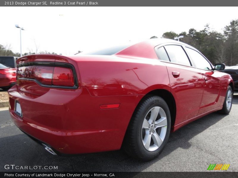 Redline 3 Coat Pearl / Black 2013 Dodge Charger SE