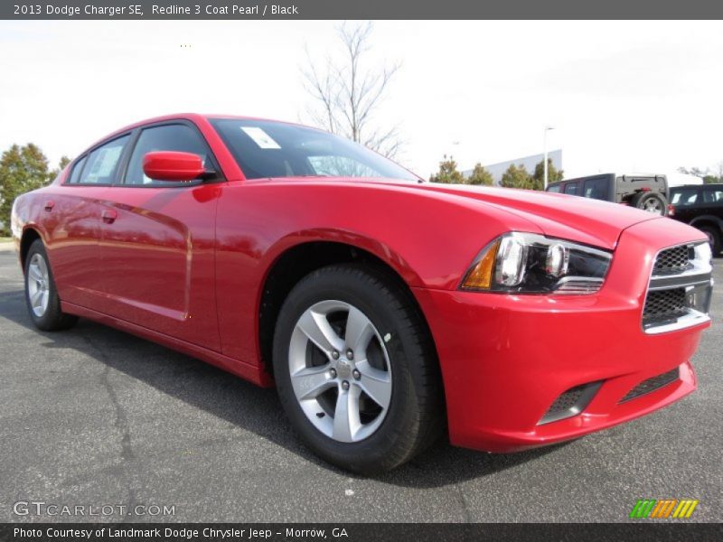 Redline 3 Coat Pearl / Black 2013 Dodge Charger SE
