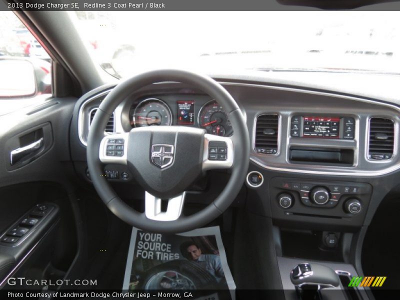 Redline 3 Coat Pearl / Black 2013 Dodge Charger SE