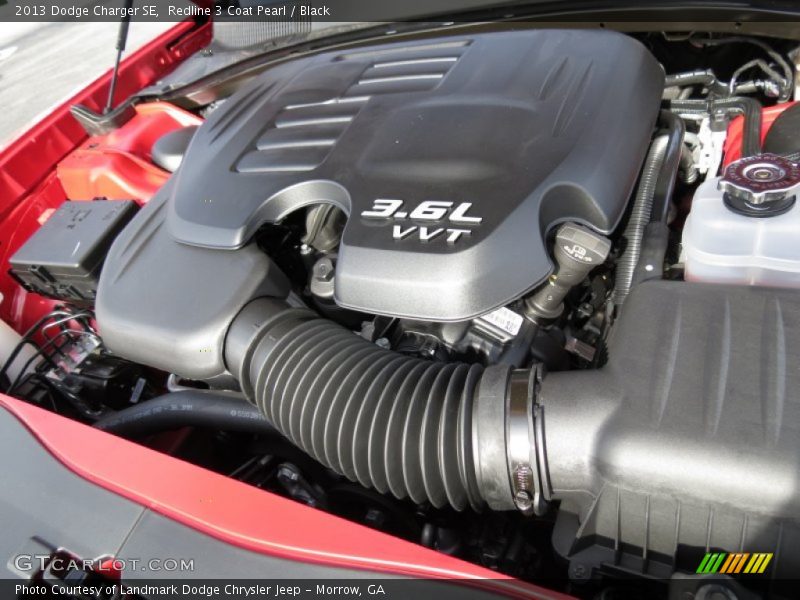 Redline 3 Coat Pearl / Black 2013 Dodge Charger SE