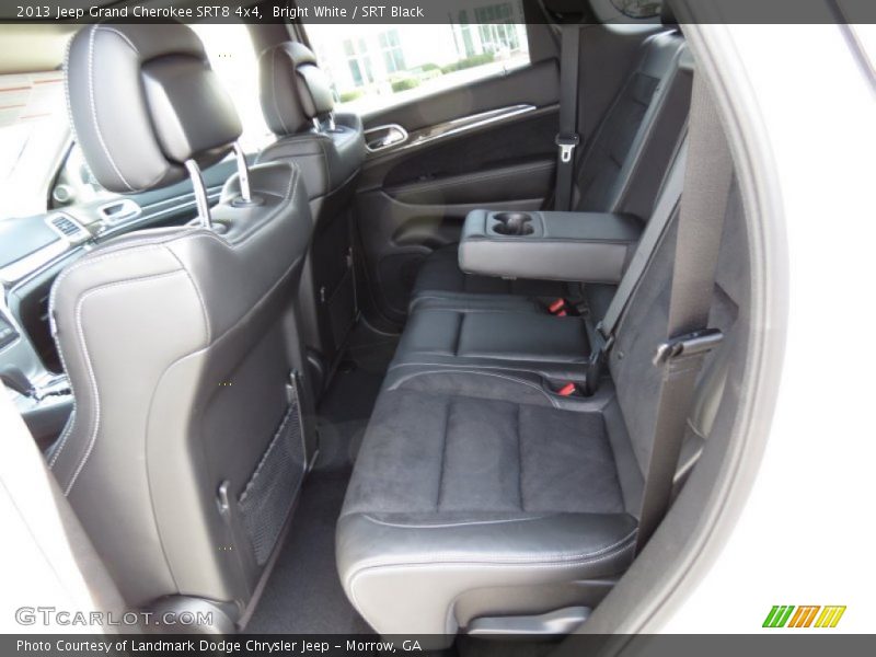 Rear Seat of 2013 Grand Cherokee SRT8 4x4