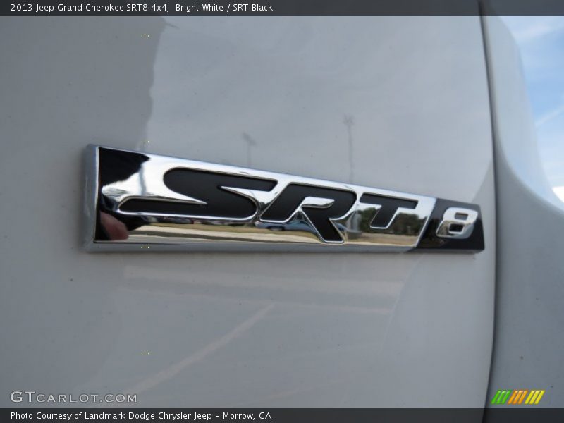 Bright White / SRT Black 2013 Jeep Grand Cherokee SRT8 4x4