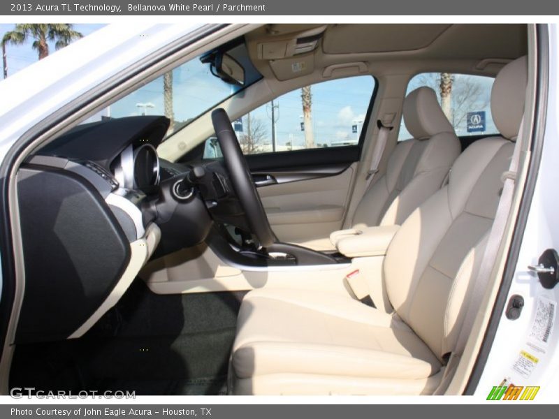 Bellanova White Pearl / Parchment 2013 Acura TL Technology