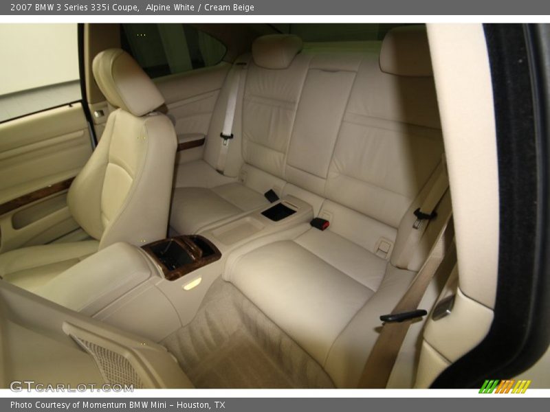 Alpine White / Cream Beige 2007 BMW 3 Series 335i Coupe