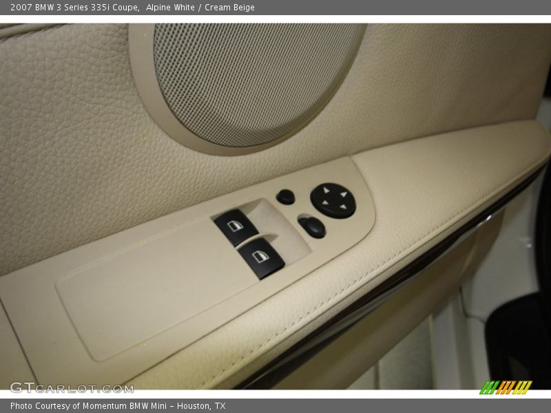 Alpine White / Cream Beige 2007 BMW 3 Series 335i Coupe
