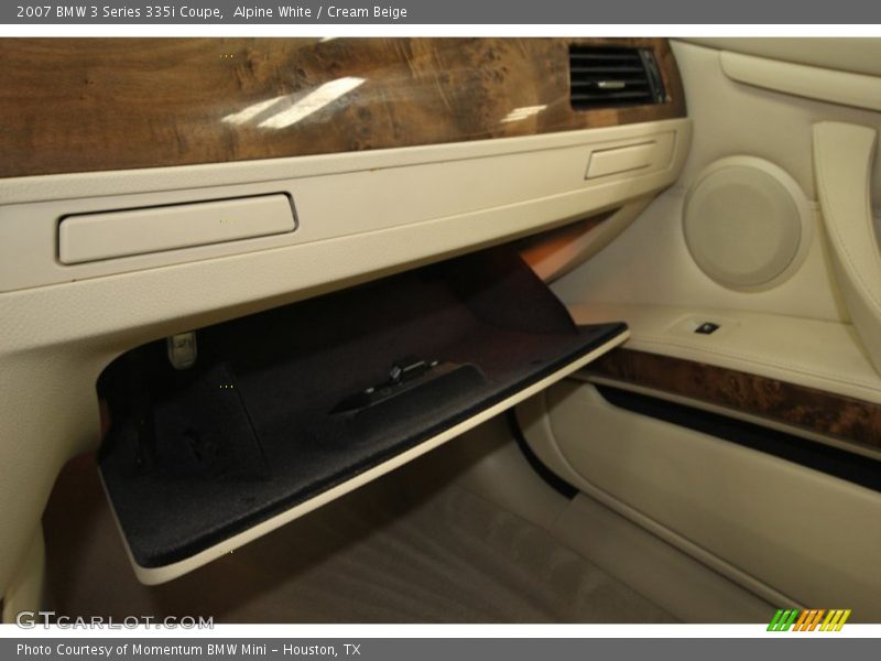 Alpine White / Cream Beige 2007 BMW 3 Series 335i Coupe