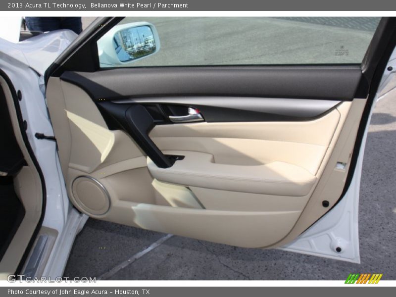 Bellanova White Pearl / Parchment 2013 Acura TL Technology