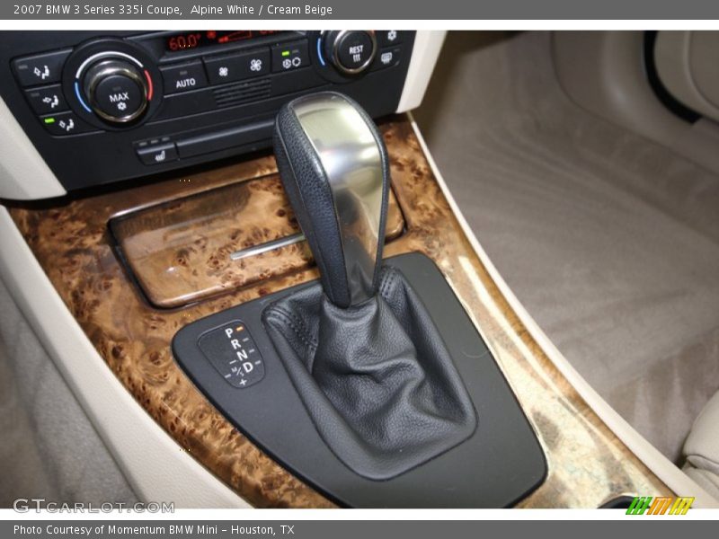 Alpine White / Cream Beige 2007 BMW 3 Series 335i Coupe