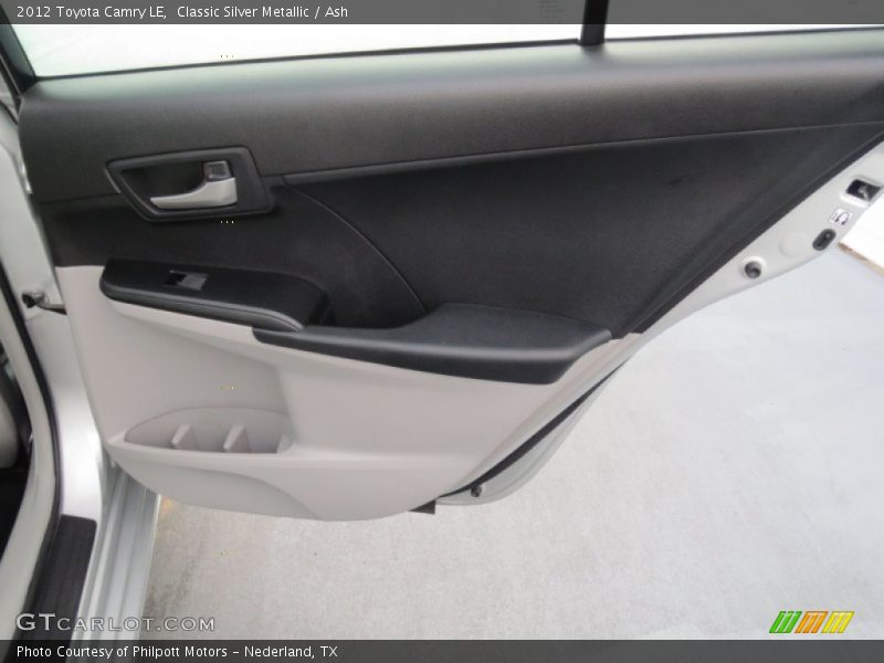 Classic Silver Metallic / Ash 2012 Toyota Camry LE