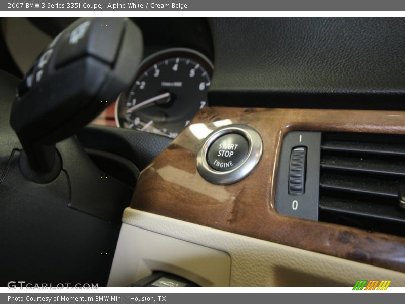 Alpine White / Cream Beige 2007 BMW 3 Series 335i Coupe