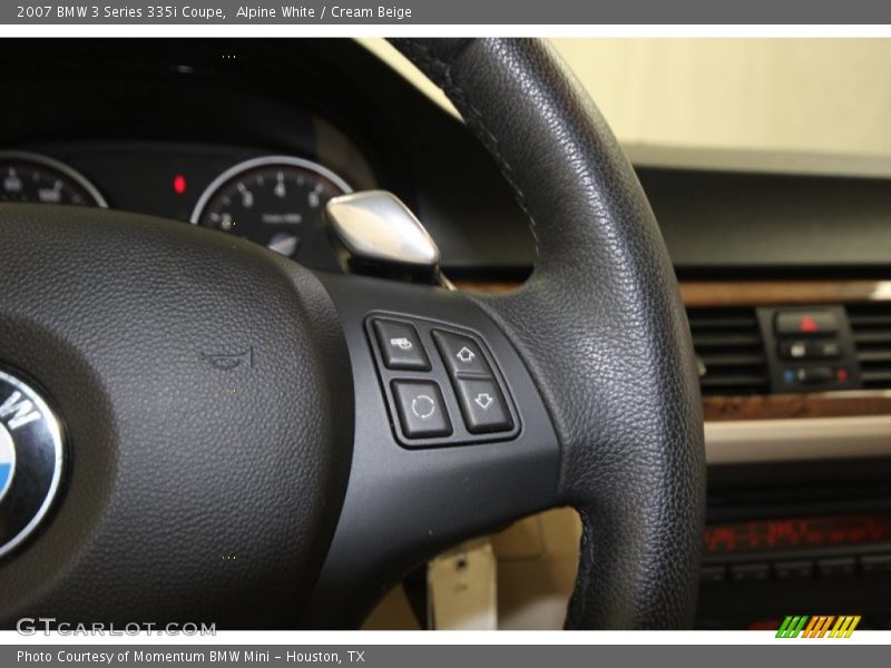 Alpine White / Cream Beige 2007 BMW 3 Series 335i Coupe