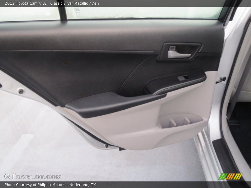 Classic Silver Metallic / Ash 2012 Toyota Camry LE