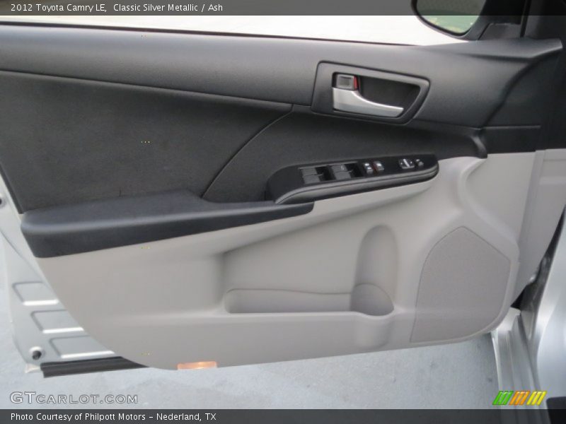 Classic Silver Metallic / Ash 2012 Toyota Camry LE