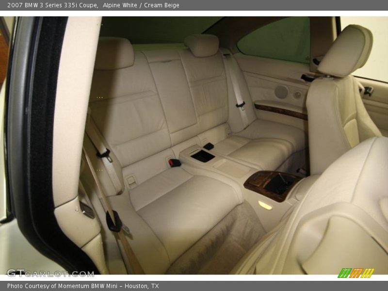 Alpine White / Cream Beige 2007 BMW 3 Series 335i Coupe