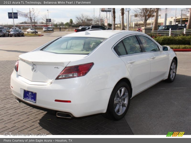 Bellanova White Pearl / Parchment 2013 Acura TL Technology