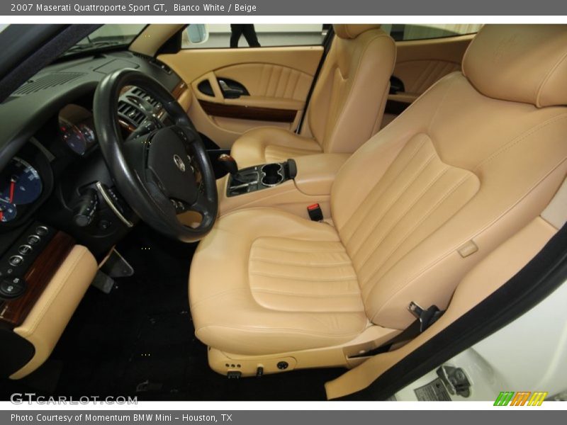 Front Seat of 2007 Quattroporte Sport GT