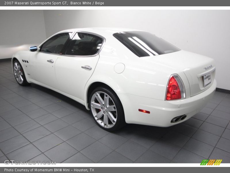 Bianco White / Beige 2007 Maserati Quattroporte Sport GT