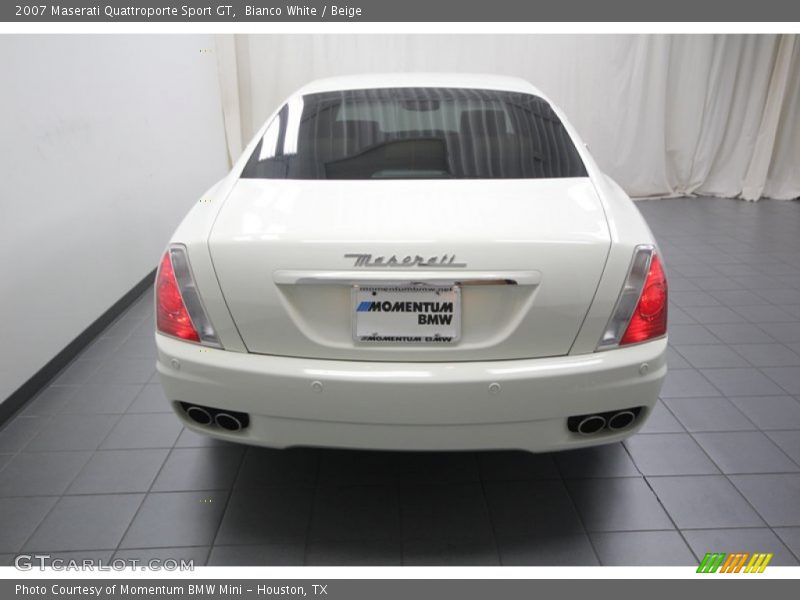 Bianco White / Beige 2007 Maserati Quattroporte Sport GT