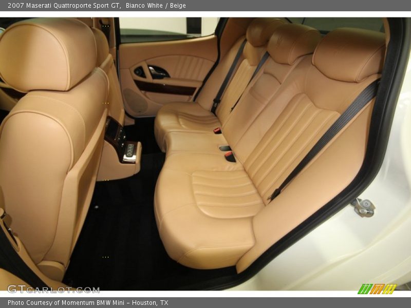Rear Seat of 2007 Quattroporte Sport GT