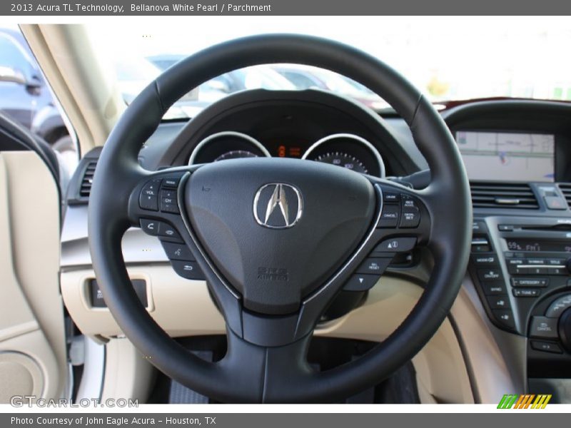 Bellanova White Pearl / Parchment 2013 Acura TL Technology