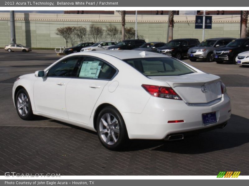 Bellanova White Pearl / Parchment 2013 Acura TL Technology