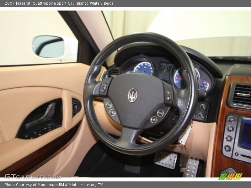 Bianco White / Beige 2007 Maserati Quattroporte Sport GT